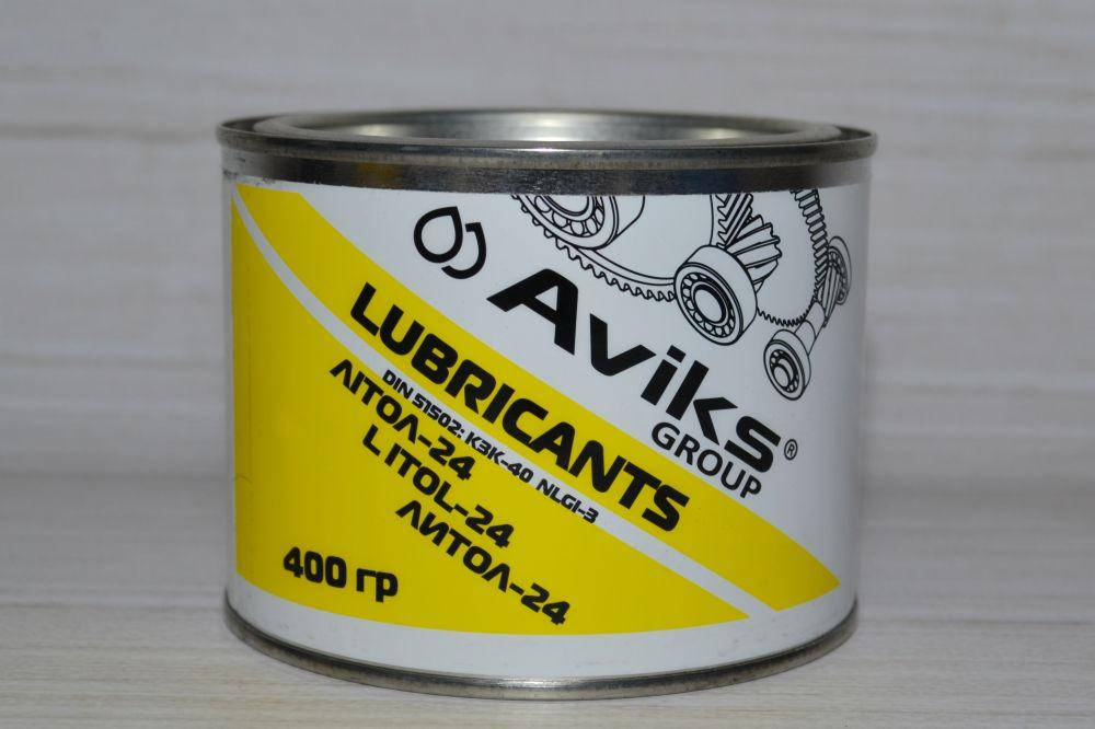 

Смазка Aviks Литол-24 0.4кг (мет банка)