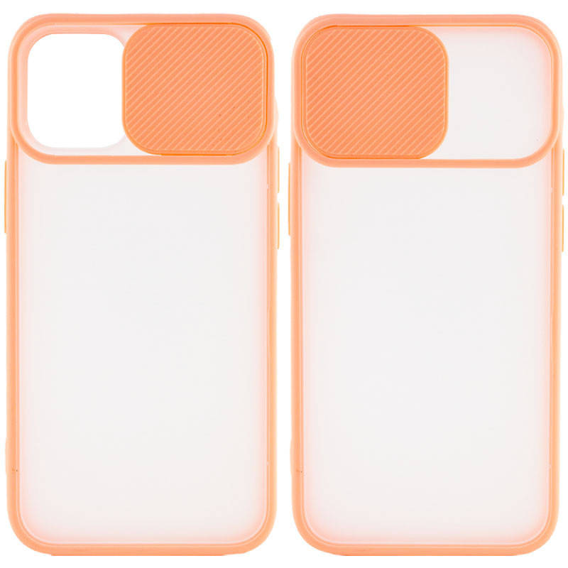 

Чехол со шторкой на камеру для Apple iPhone 12 mini (5.4") (Розовый)