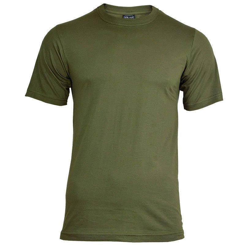 

Футболка T-Shirt Mil-Tec Olive (размер.M), Оливковый
