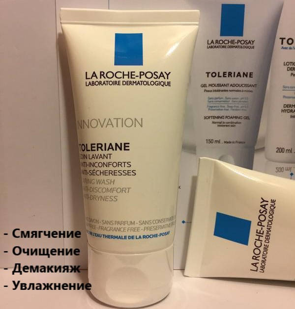 

Очищающий крем-гель для чувствительной кожи La Roche-Posay Toleriane Anti-Inconforts