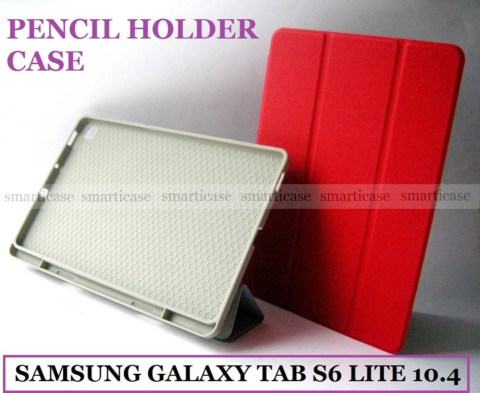 

Красный чехол Smart Pencil Holder для Samsung Galaxy Tab S6 Lite 10.4 Pink