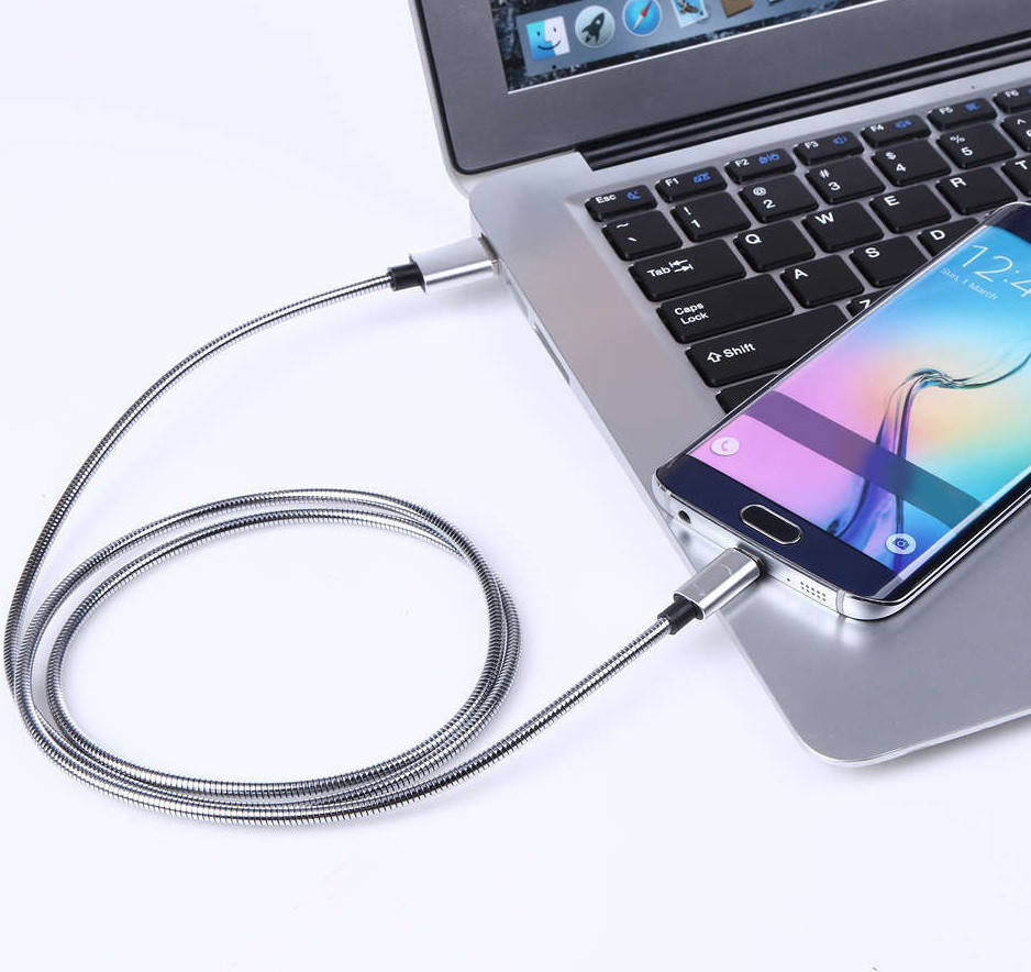 

Кабель для зарядки Spring micro USB 1м (4424), Оранжевый