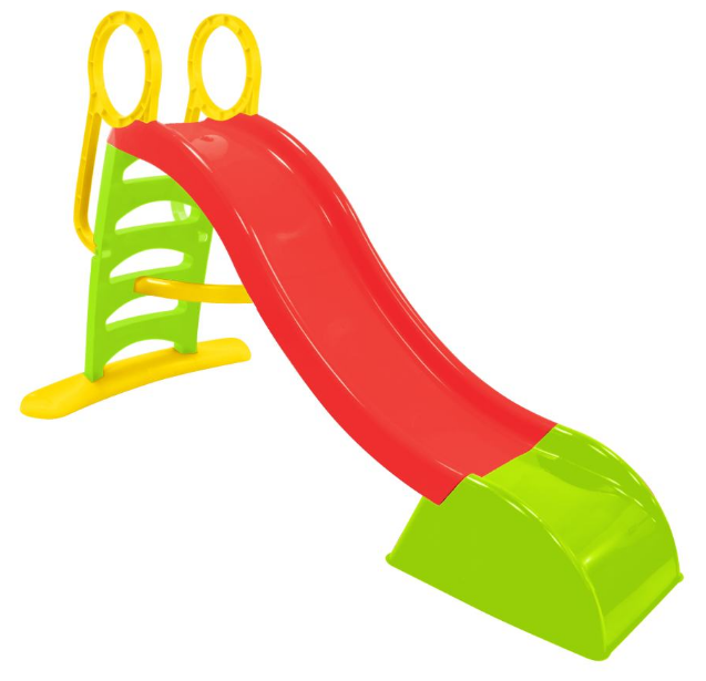 

Горка спуск детская пластиковая Mochtoys 180 см 11887, Красный