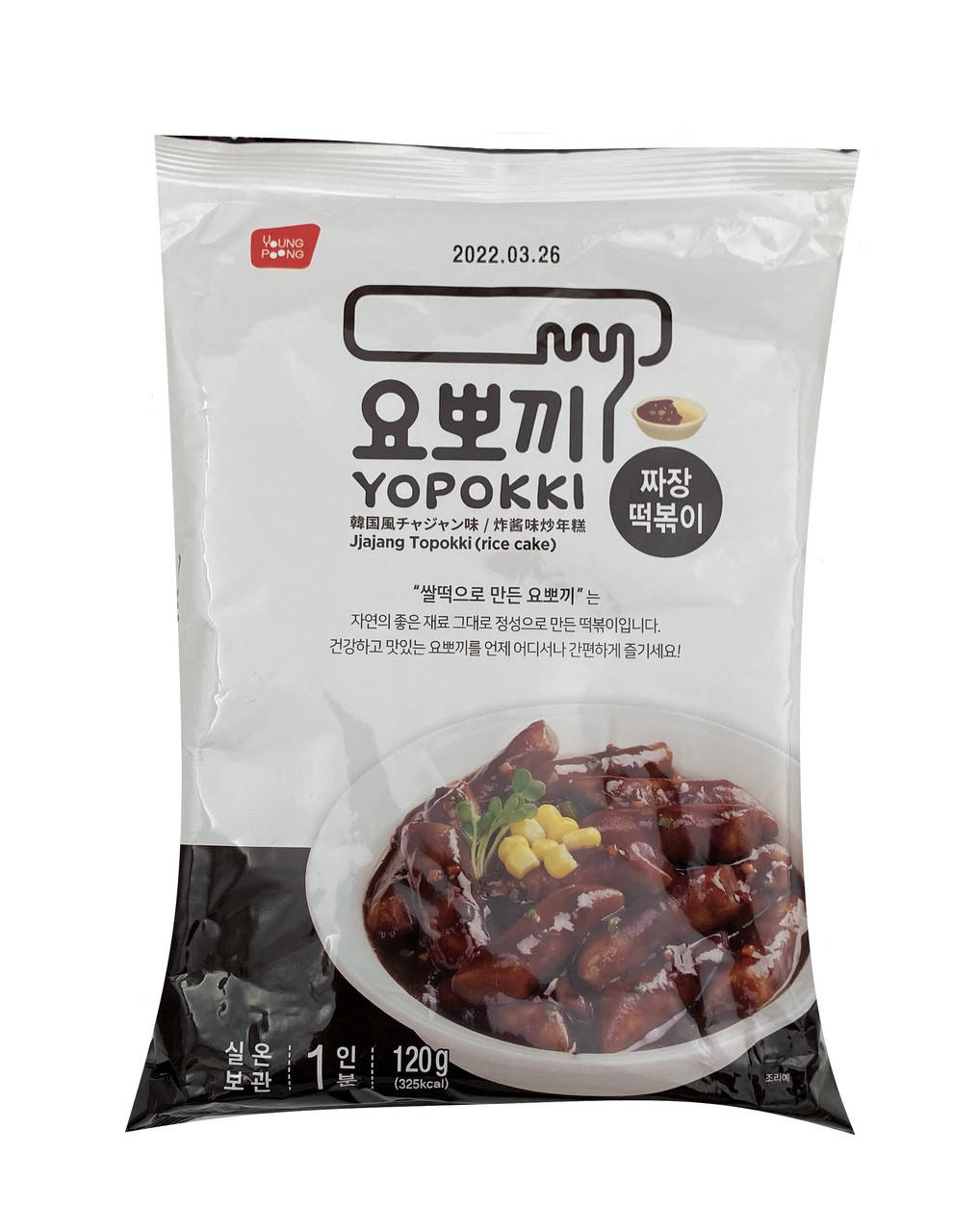 

Токпоки со вкусом соевых бобов ТМ "YOPOKKI" 120 г