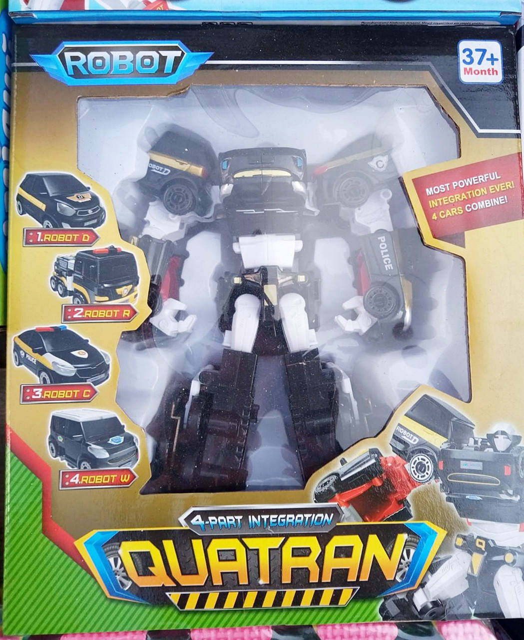 

Робот-трансформер Кватран ROBOT QUATRAN