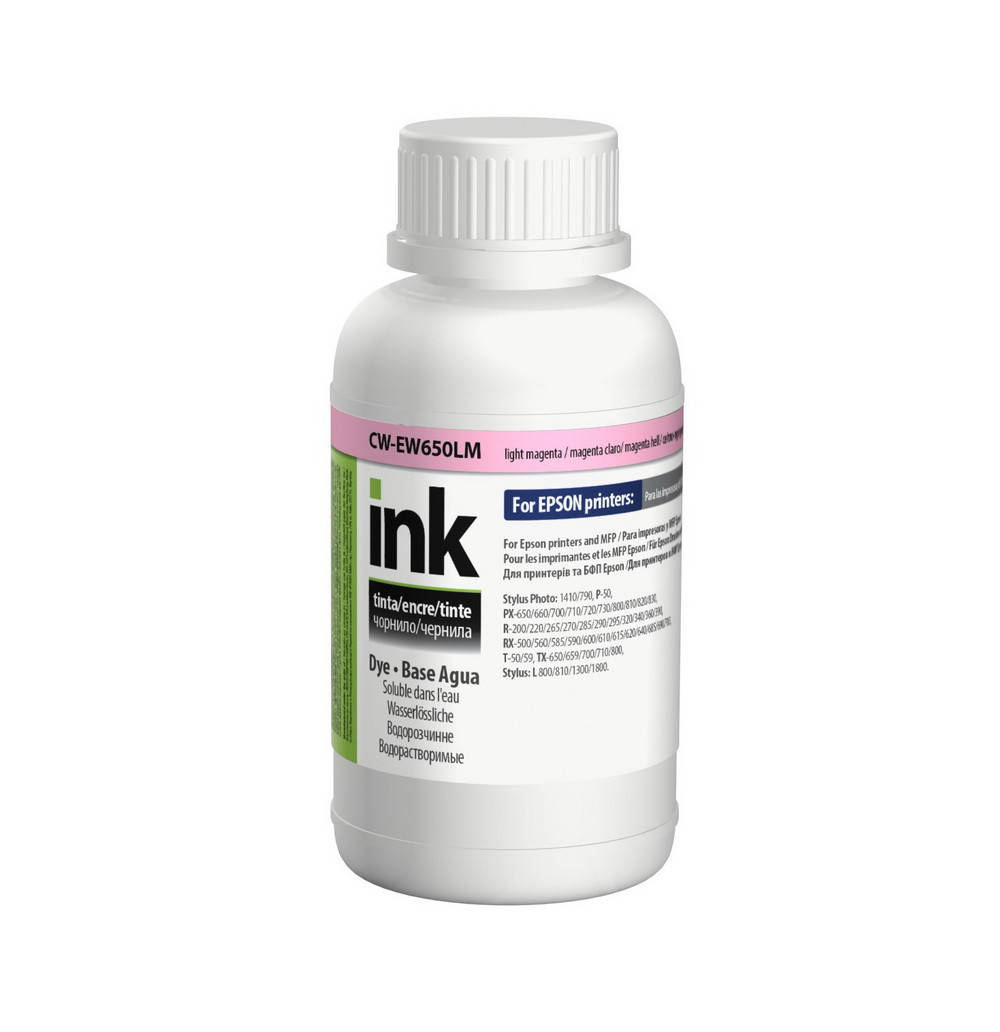 

Чернила для Epson ColorWay CW-EW650, light magenta, 200 ml