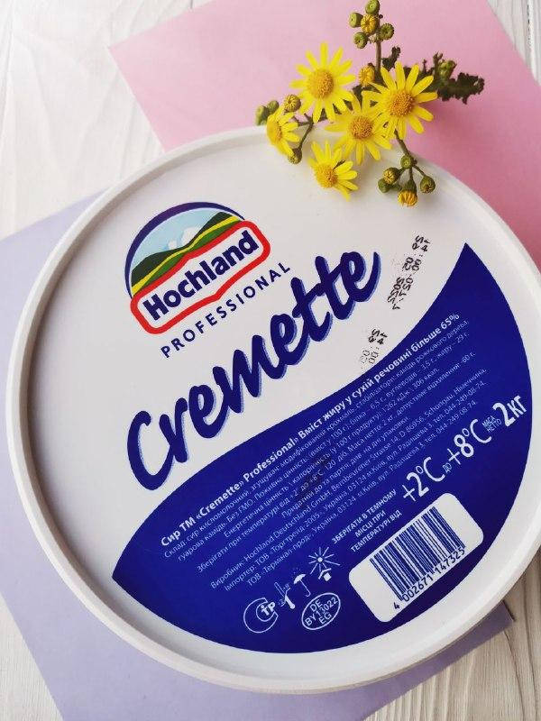 

Вершковий крем-сир Hochland 59%, 2 кг.