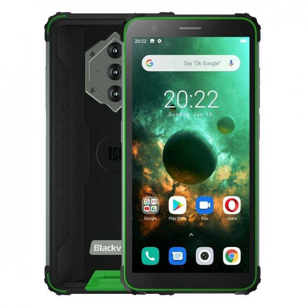 

Противоударный смартфон BLACKVIEW BV6600 IP68 4/64GB GREEN
