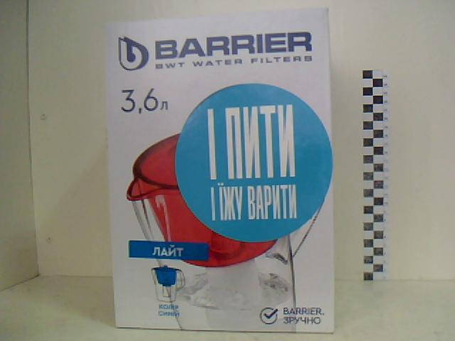 

Кувшин фільтр 3,6л Барєр лайт