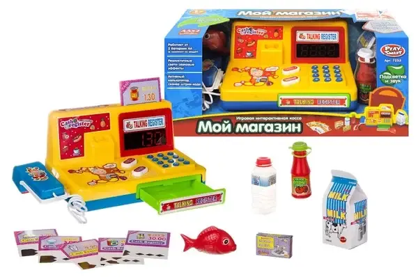 

Детский Кассовый аппарат Мой магазин 7253