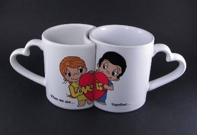 

Кружка парная Love Is, Белый