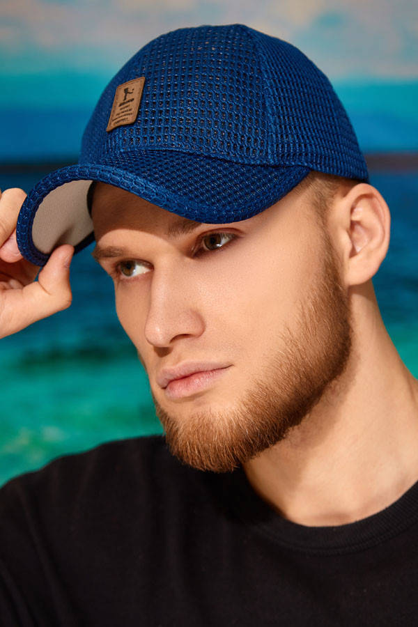 

Мужская кепка «Ediko Grid» (1309), Синий