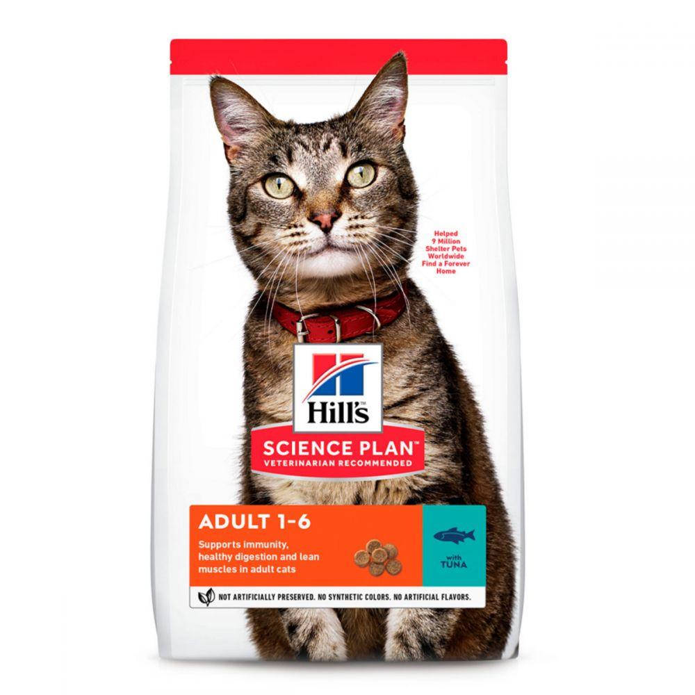 

Hills Science Plan Feline Adult Tuna Сухой корм для кошек с тунцом 1.5 кг