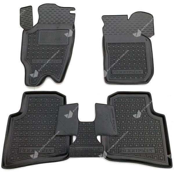 

Коврики в салон Skoda Roomster (2006-2015) (Avto-Gumm), Черный