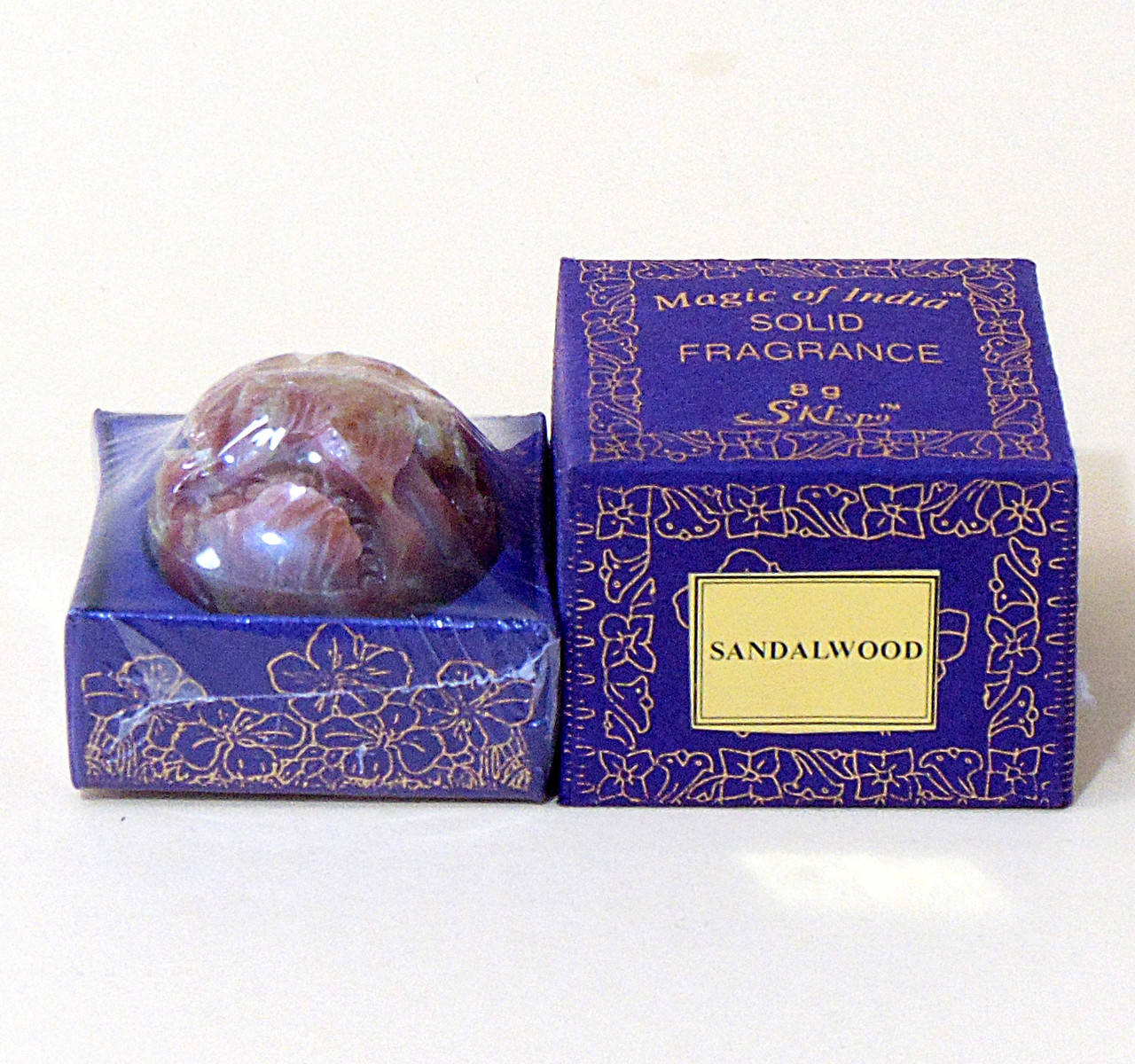 

Сухие духи / Сандал / Sandalwood / в баночке из камня / 8 гр