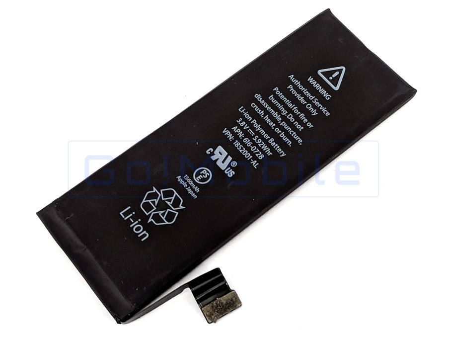 

Аккумулятор для iPhone 5S, iPhone 5C 1560 mAh оригинал (Китай) тех.уп.