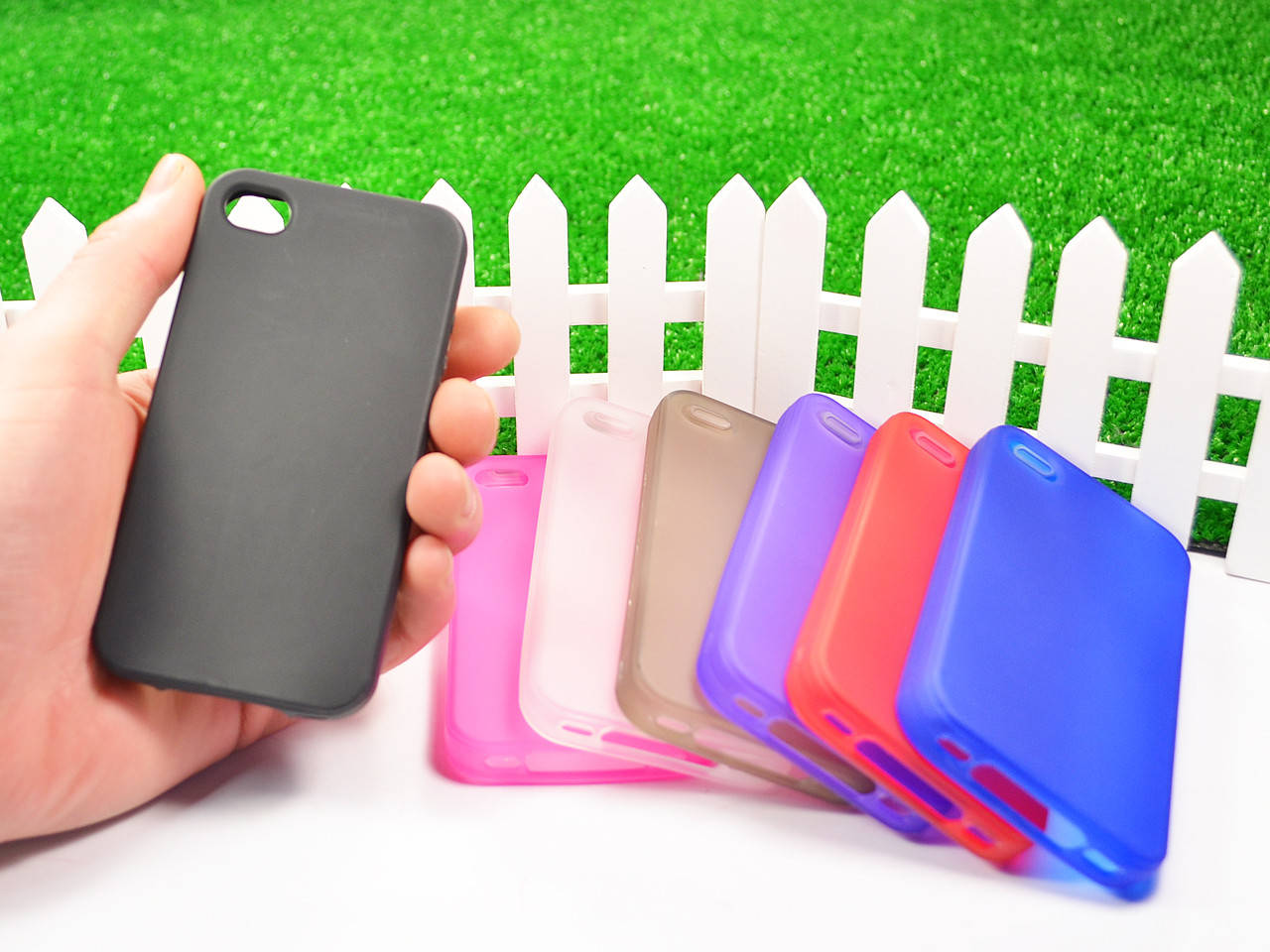 

Силиконовый TPU чехол для Apple iPhone 4 / 4S
