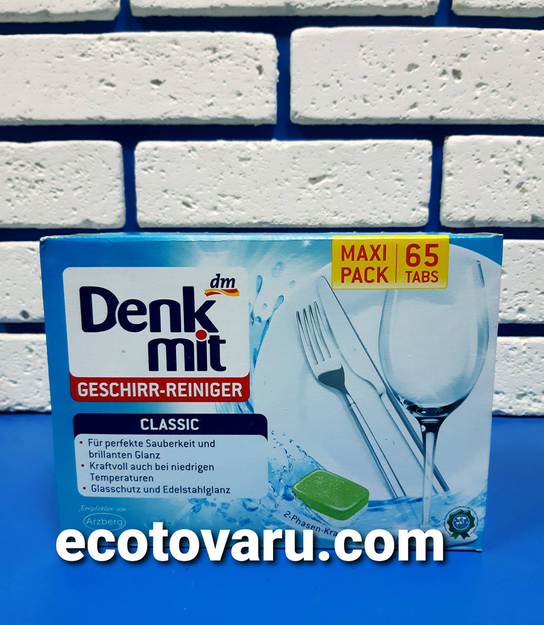 

Таблетки для посудомоечной машины DenkMit 65шт