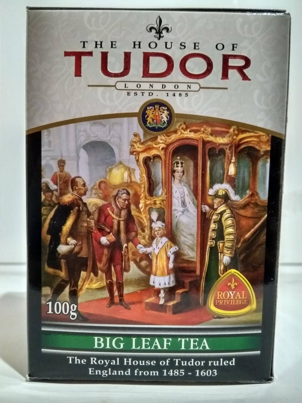 

Чай черный крупный лист Тюдор Tudor Big Leaf 100 г