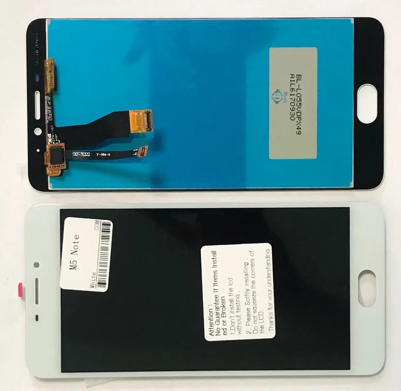 

Дисплей Meizu M5 Note модуль в сборе с тачскрином, белый