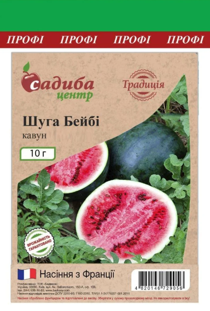 

Кавун ШУГА БЕЙБІ 10 г СЦ Традиція