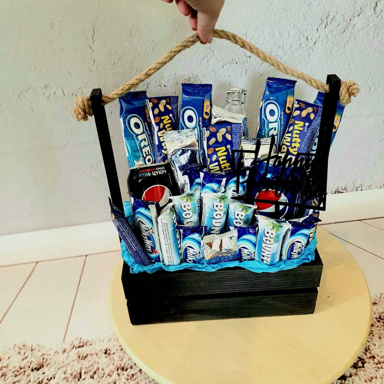 

Оригинальный съедобный, сладкий подарок ребенку, девочке, мальчику на день рождения, новый год, рождество