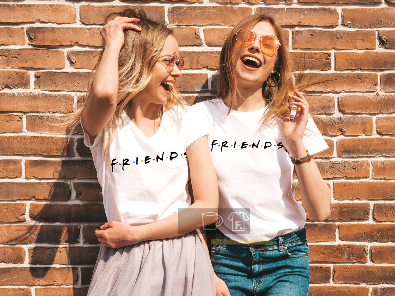 

Парные футболки для подруг для друзей friends