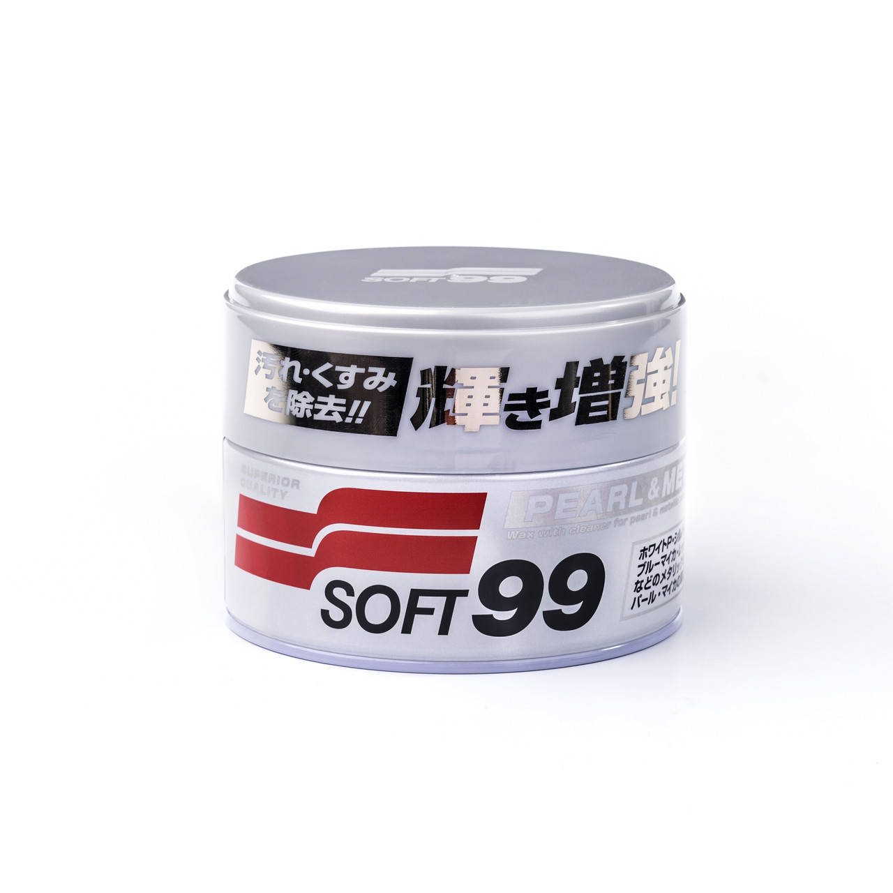 

Воск для светлых металиков и перламутров SOFT99 NEW Pearl & Metallic Wax