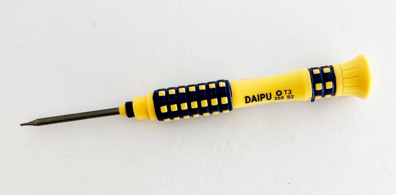

Отвертка T3 х 60mm, звездочка шестигранная (Torx)