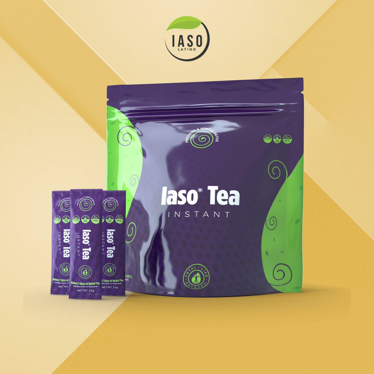 

Быстрорастворимый чай IASO TEA INSTANT для детоксикации организма и похудения