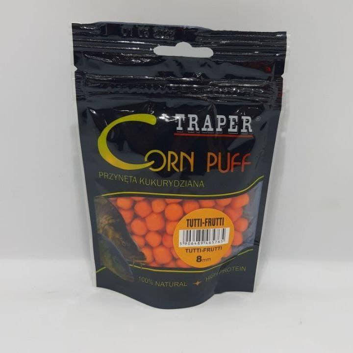 

Воздушное тесто Трапер Тутти-Фрутти 8мм/20 гю TRAPER CORN PUFF 8mm/20g Tutti-Frutti