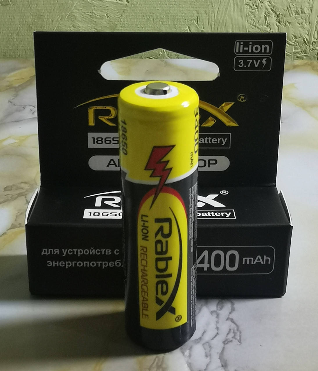 

Аккумулятор Rablex 18650 3400 mAh