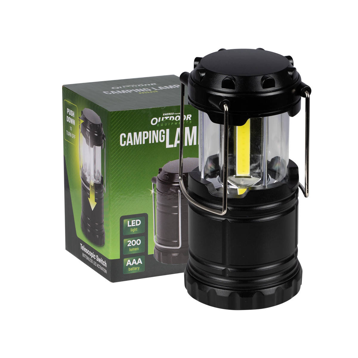 

Лампа кемпинговая ET Outdoor Mini CAMPING LAMP