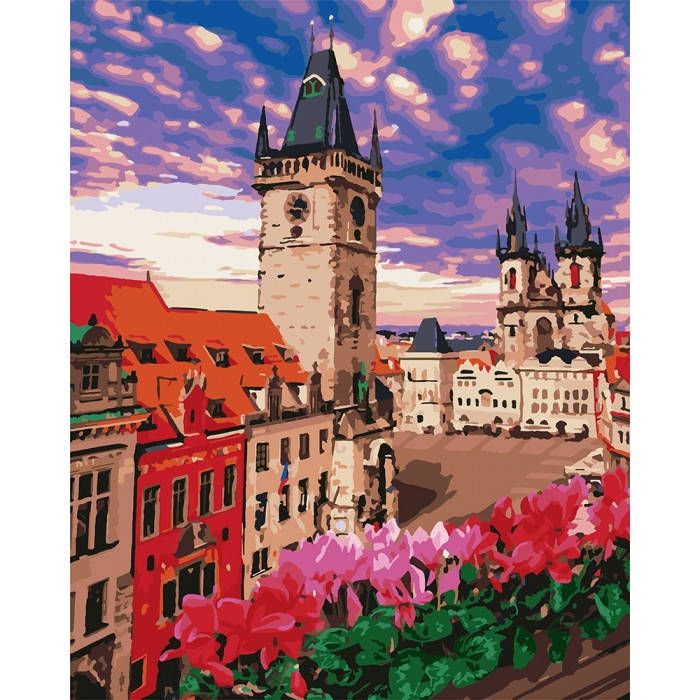 

Картина по номерам 40*50 см. Идейка (без коробки) Невероятная Прага (КНО 3574)