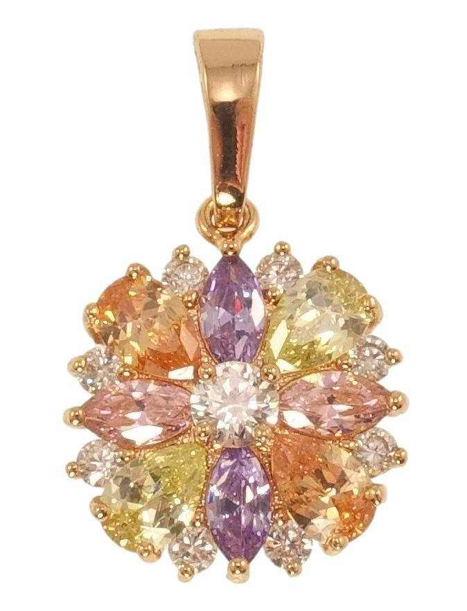 

Кулон Xuping Позолота 18K "Самоцветы"