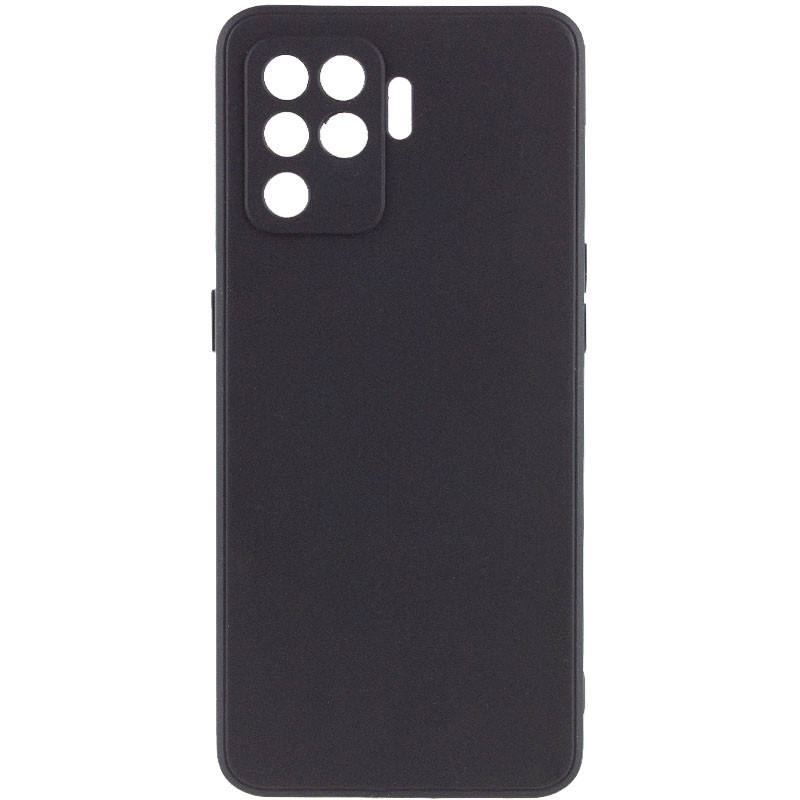 

Силиконовый Чехол с защитой камеры для Oppo A94 (Черный / Black)