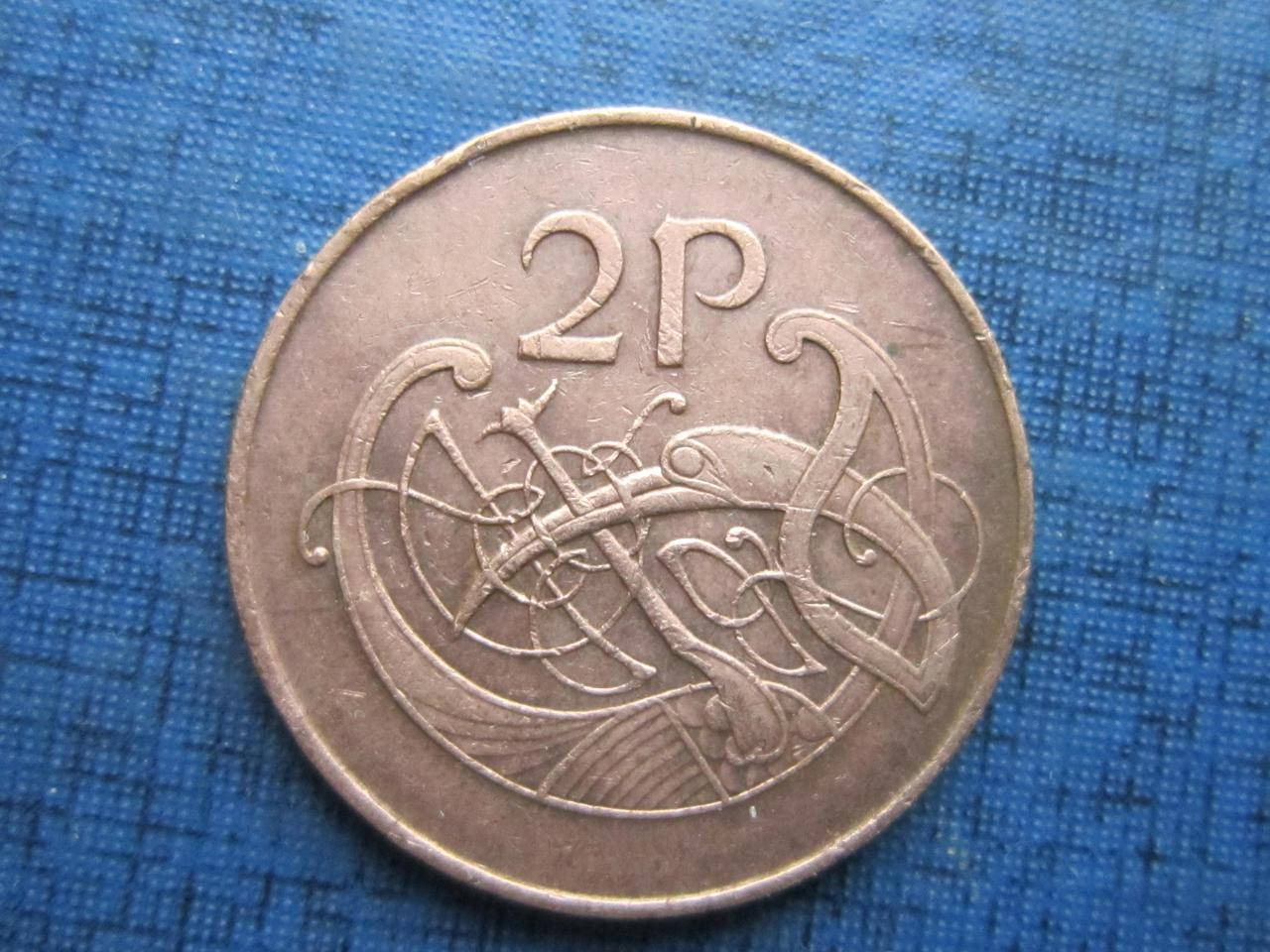 

Монета 2 пенса Ирландия 1971 1975 1978 1980 1982 фауна птица 5 дат цена за 1 монету
