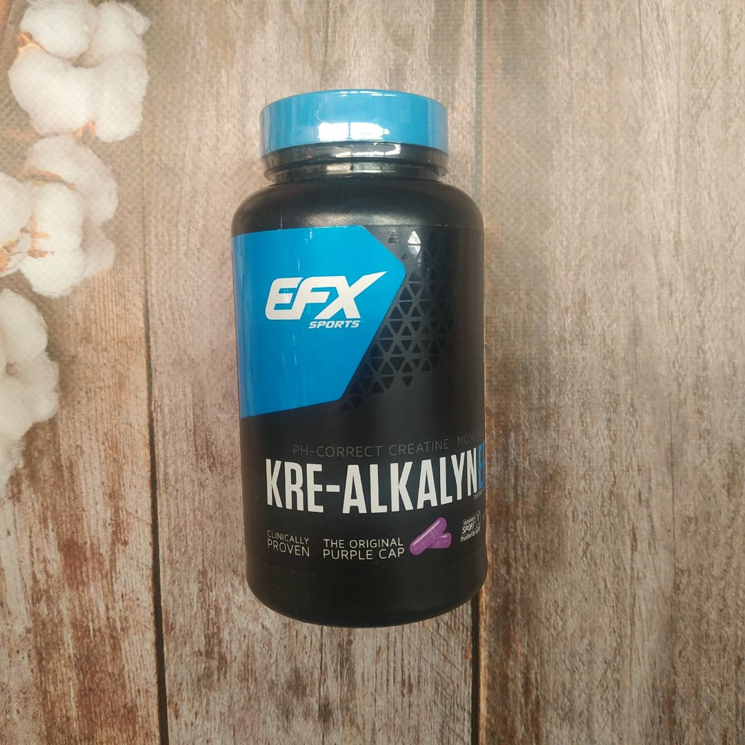 

EFX Sports KRE-ALKALYN EFX 120 caps, кре алкалин креатин