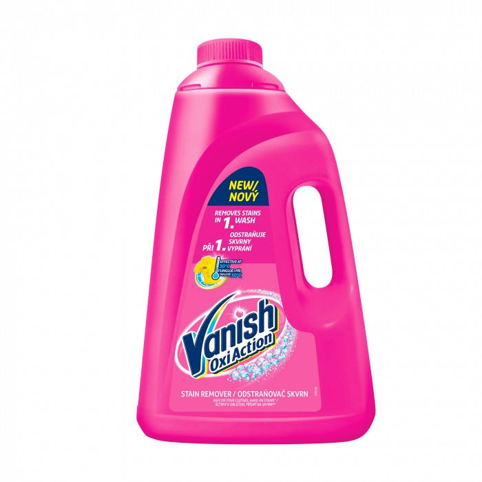 

Пятновыводитель жидкий для цветных тканей Vanish (Ваниш) Oxi Action 4 л