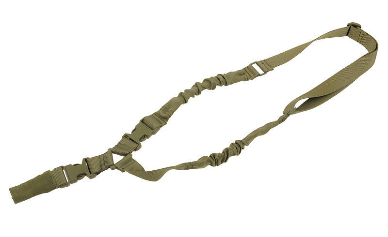 

1-точечный банджи-строп HEAVY DUTY - Olive [8FIELDS] (для страйкбола), Оливковый