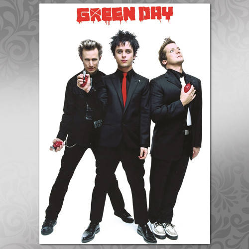 

Плакат Рок Green Day 003