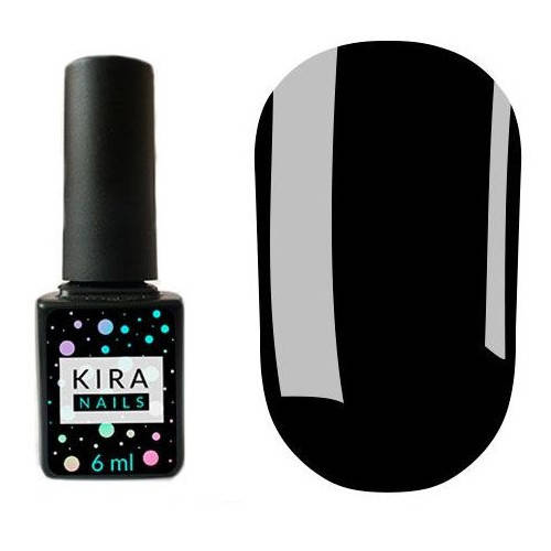 

Гель-лак Kira Nails №035 (черный, эмаль), 6 мл