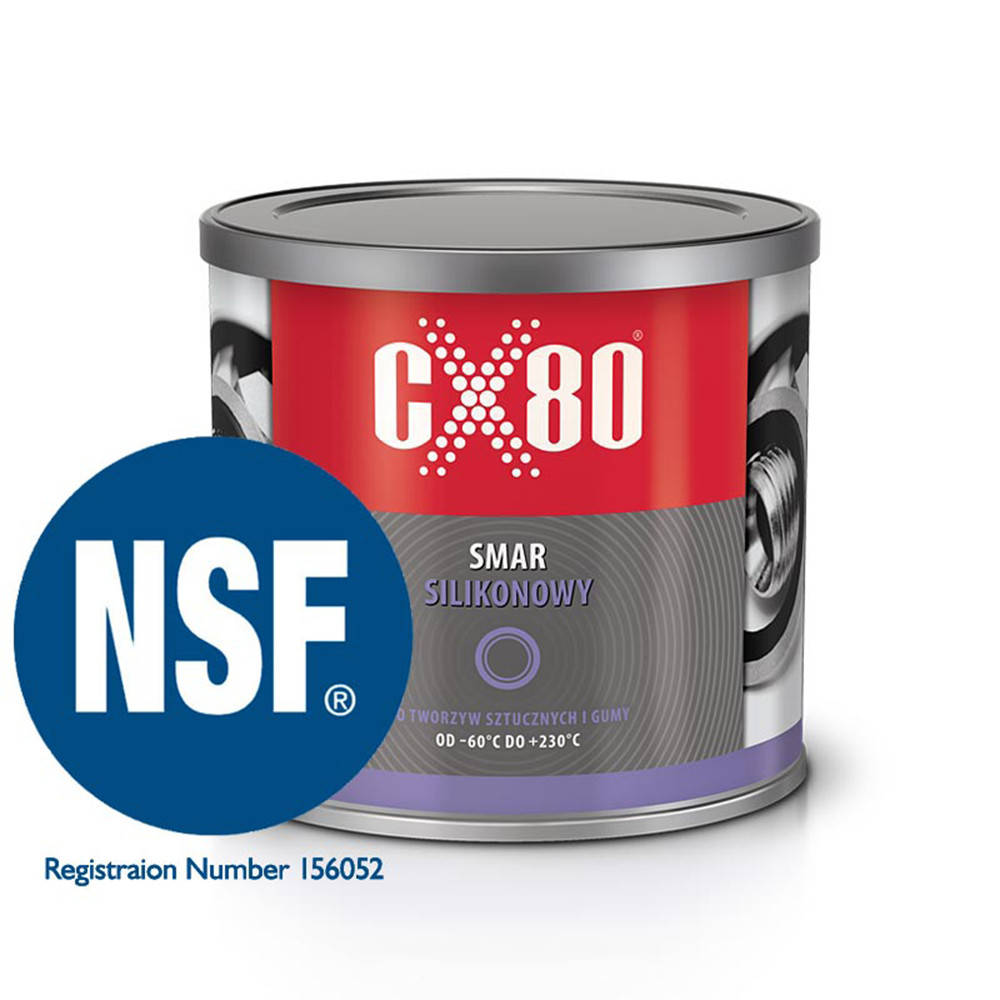 

Силиконовая смазка СX-80 Smar Silikonowy 500g в банке
