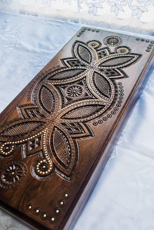 

Нарды ручной работы 53 см Рим