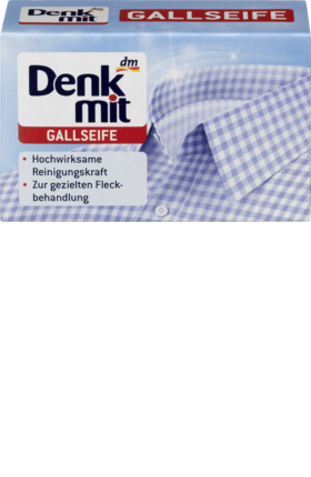 

Мыло для выведения пятен DM Denkmit Gallseife 100г.