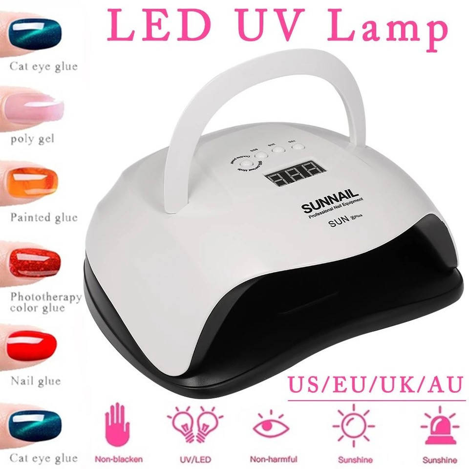 

Профессиональная UV/LED лампа для сушки ногтей SUNNAIL X Plus, 126 Вт., Белый