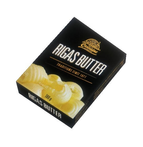 

Масло Сливочное Традиционное Рижское Цесваин 82 % Cesvaine Rigas Butter 180 г Латвия