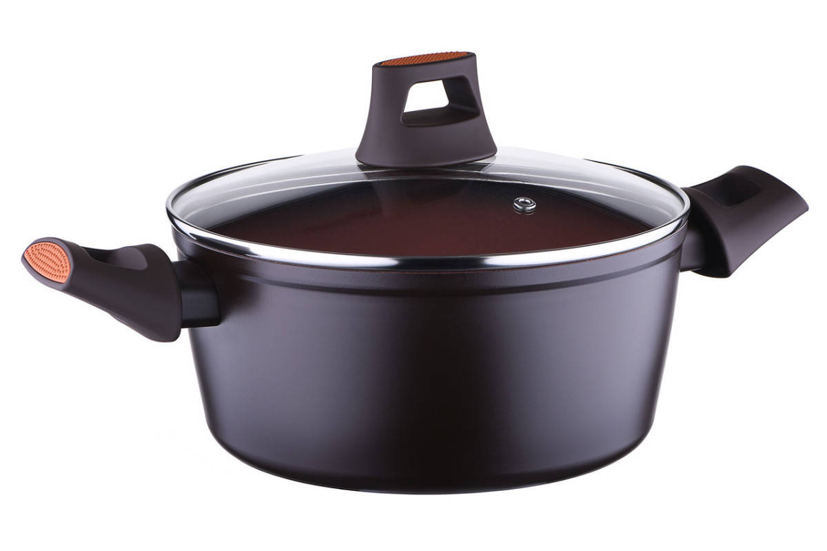 

Кастрюля с крышкой Ardesto Terra Nature AR-2721-CA 2.1 л 20 см, Коричневый