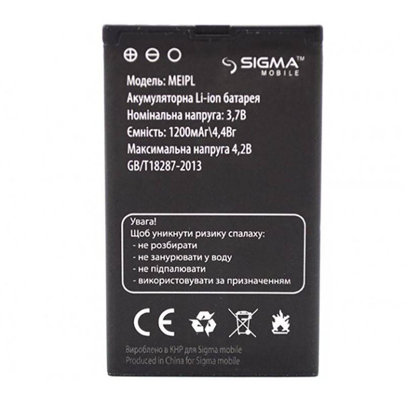 

Аккумулятор Sigma mobile Comfort 50 Elegance / MEIPL (1200 mAh) 12 мес. гарантии
