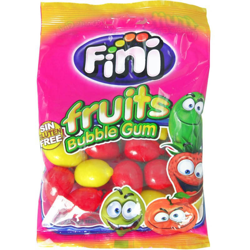 

Жевательная резинка Fini fruits Bubble Gum , 100 г